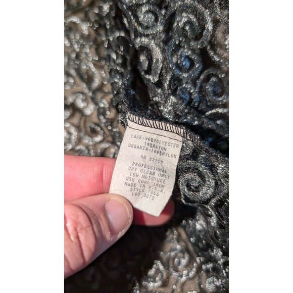 Vintage Spiegal Assets Lace jacket coat women's sz 8 Made in USA - Picture 4 of 8